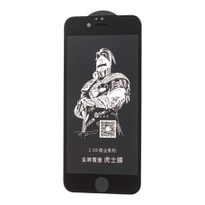 Захисне скло для iPhone 6 King Fire чорне (OEM)