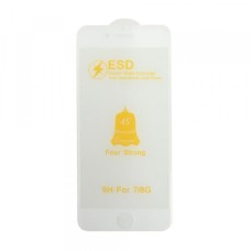 Захисне скло ESD 4S (anti-static) iPhone 7/8 white тех упаковка