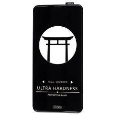 Захисне скло iPhone Xs Max / 11 Pro Max Japan Airbag HD чорне (OEM)