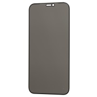 Захисне скло для iPhone 12/12 Pro Full Glue Anti-Spy чорне