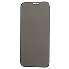 Захисне скло для iPhone 12/12 Pro Full Glue Anti-Spy чорне