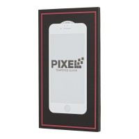 Захисне скло для iPhone 6 / 6s Full Screen Pixel біле