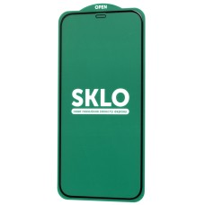 Захисне скло 5D для iPhone 12 Pro Max Sklo full glue чорне