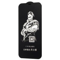 Захисне скло для iPhone 12 Pro Max King Fire чорне (OEM)