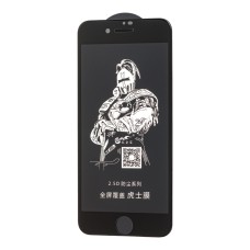 Захисне скло для iPhone 7/8 King Fire чорне (OEM)