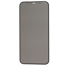 Захисне 5D скло для iPhone 12/12 Pro Matte full glue чорне (OEM)