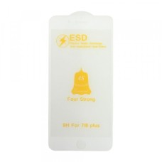 Захисне скло ESD 4S (anti-static) iPhone 7P/8P white тех упаковка