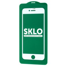 Захисне 5D скло для iPhone 7/8 Sklo Full Glue біле