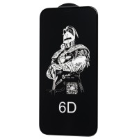Захисне скло 6D для iPhone 12 Pro Max King Fire чорне (OEM)