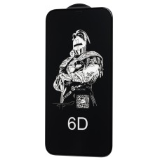 Захисне скло 6D для iPhone 12 Pro Max King Fire чорне (OEM)