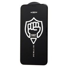 Захисне скло для iPhone 12 mini Moxom чорне