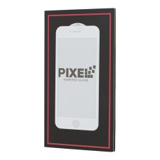 Захисне скло для iPhone 7 / 8 Full Screen Pixel біле