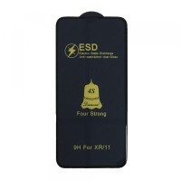 Захисне скло ESD 4S (anti-static) iPhone XR/11 black тех упаковка