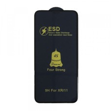 Захисне скло ESD 4S (anti-static) iPhone XR/11 black тех упаковка