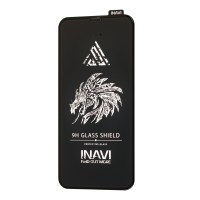 Захисне скло для iPhone X/Xs/11 Pro Inavi Premium чорний (OEM)