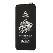 Захисне скло для iPhone X/Xs/11 Pro Inavi Premium чорний (OEM)