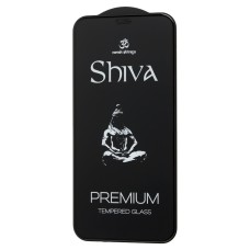 Захисне скло 5D для iPhone 12 mini Shiva чорне (OEM)