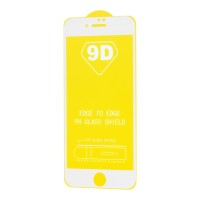 Захисне скло для iPhone 7/8 Full Glue біле