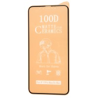 Захисне скло для iPhone Xs Max / 11 Pro Max ceramics 100D мат чорне (OEM)