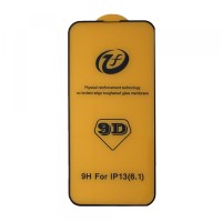 Захисне скло iPhone 9D+ iPhone 13 /13 Pro black тех упаковка