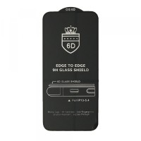 Захисне скло 6D EDGE TO EDGE для iPhone 13 mini (5.4 ) Black тех упаковка