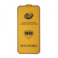 Захисне скло iPhone 9D+ iPhone 13 Pro Max black тех упаковка