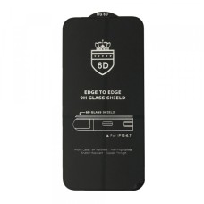 Захисне скло 6D EDGE TO EDGE для iPhone 13 Pro Max (6.7 ) Black тех упаковка