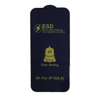 Захисне скло ESD 4S (anti-static) iPhone 13 mini black тех упаковка
