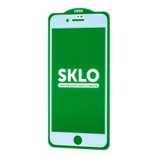 Захисне 5D скло для iPhone 7 Plus / 8 Plus Sklo Full Glue біле