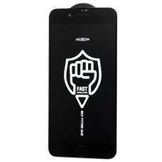 Захисне скло для iPhone 7 Plus / 8 Plus Moxom чорне