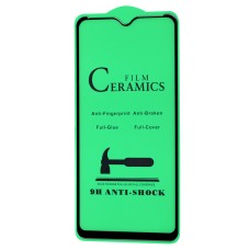 Захисне скло для Samsung Galaxy A10 (A105) "ceramics anti-shock" чорне