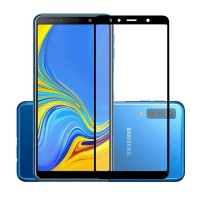 Захисне скло Samsung Galaxy A7 2018 (A750) Full Glue чорне