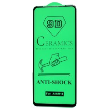 Захисне скло для Samsung Galaxy A11 / M11 "ceramics anti-shock" чорне