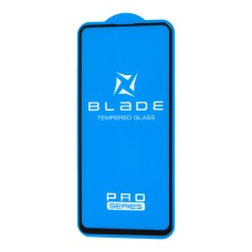Захисне скло Samsung Galaxy A71 (A715) Full Glue Blade Pro чорне