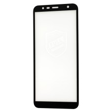 Захисне скло Samsung Galaxy J6+ 2018 (J610) Люкс Full Glue чорне