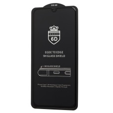 Захисне скло 6D для Samsung A40 (A405) OG Crown чорне (OEM)