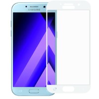 Захисне скло для Samsung A3/A320 (2017) Full Screen білий