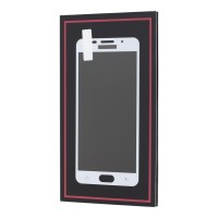 Захисне скло для Samsung A5 2016 (A510) Full Screen білий (OEM)