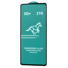 Захисне скло Samsung Galaxy A71 / 72 Full Glue 5G+ чорне