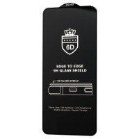 Захисне скло 6D для Samsung Galaxy A71 (A715) OG Crown чорне (OEM)