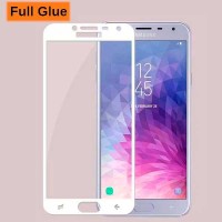 Захисне скло Samsung Galaxy J4 2018 (J400) Full Glue біле