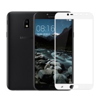 Захисне скло Samsung Galaxy J4 2018 (J400) Full Screen біле