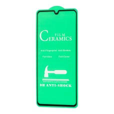 Захисне скло для Samsung Galaxy A41 (A415) "ceramics anti-shock" чорне (OEM)
