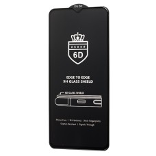 Захисне скло 6D для Samsung Galaxy A02 (A022) OG Crown чорний (OEM)