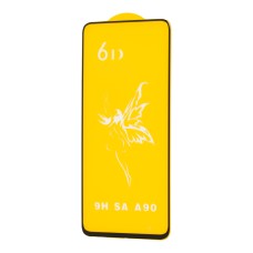 Захисне скло 6D для Samsung Galaxy A80 (A805) чорне (OEM)