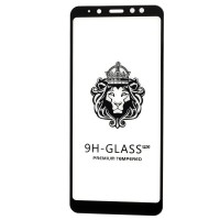 Захисне скло Samsung Galaxy A8+ 2018 (A730) Full Glue Lion чорне