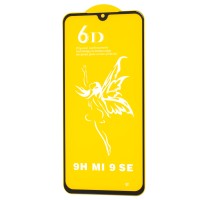 Захисне скло 6D Premium для Xiaomi Mi 9 SE чорне (OEM)