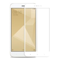 Захисне скло для Xiaomi Redmi 4x Full Glue біле