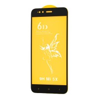 Захисне скло 6D для Xiaomi MI 5X/A1 Premium чорне