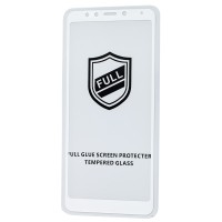 Захисне скло для Xiaomi Redmi 5 Full Glue Люкс біле